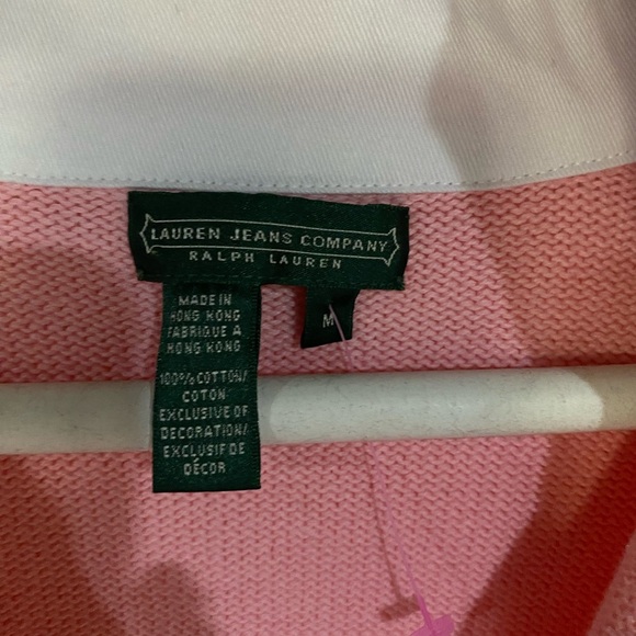 Ralph Lauren Pink Women's Cowl Neck Sweater - Picture 3 of 4